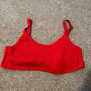 Wild Fable red bikini top